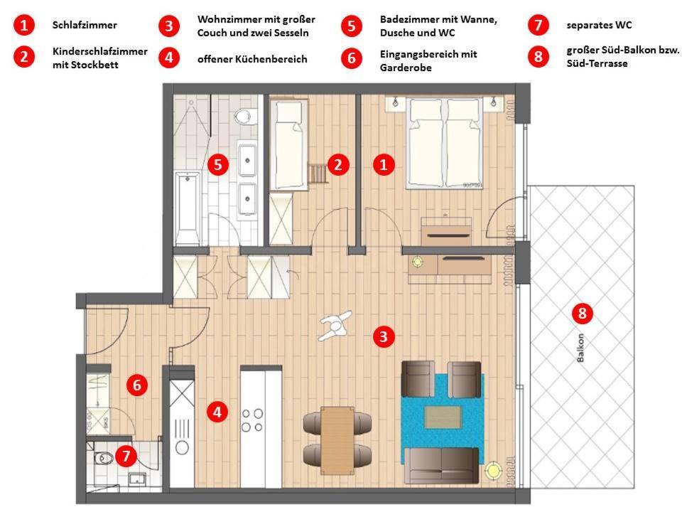 Starenweg Appartements Langenargen Bagian luar foto